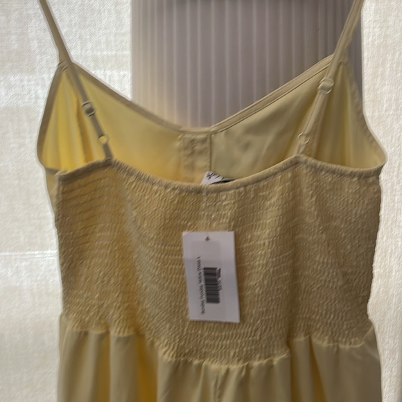 Tazga NWT Sunday Funday Pastel Yellow Spring/Summer Mini Dress - Picture 9 of 17